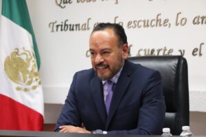 EL MAGISTRADO SALVADOR ALEJANDRO PÉREZ CONTERAS, PRESIDENTE DEL TEEM RINDE SU INFORME DE LABORES 2021-2022
