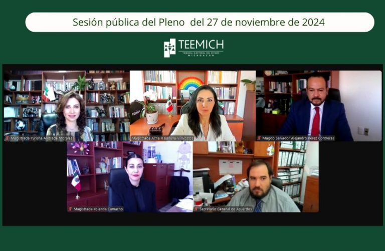 TEEMICH multa a partidos políticos por incumplimiento de sentencia