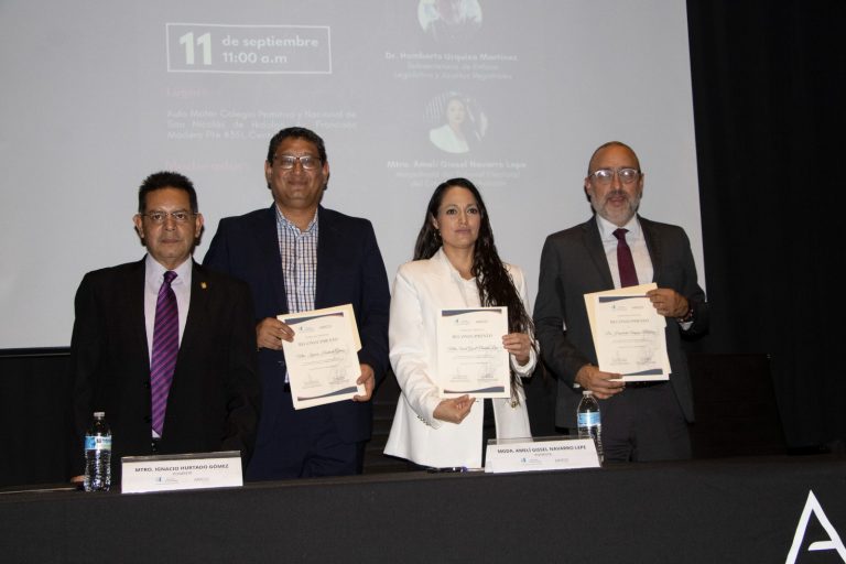 La Magistrada Amelí Gissel Navarro Lepe participó en Foro “Un Nuevo Modelo Electoral en México”.