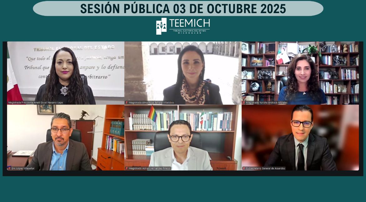 TEEMICH designa a titulares de la Secretaría General de Acuerdos y Administración