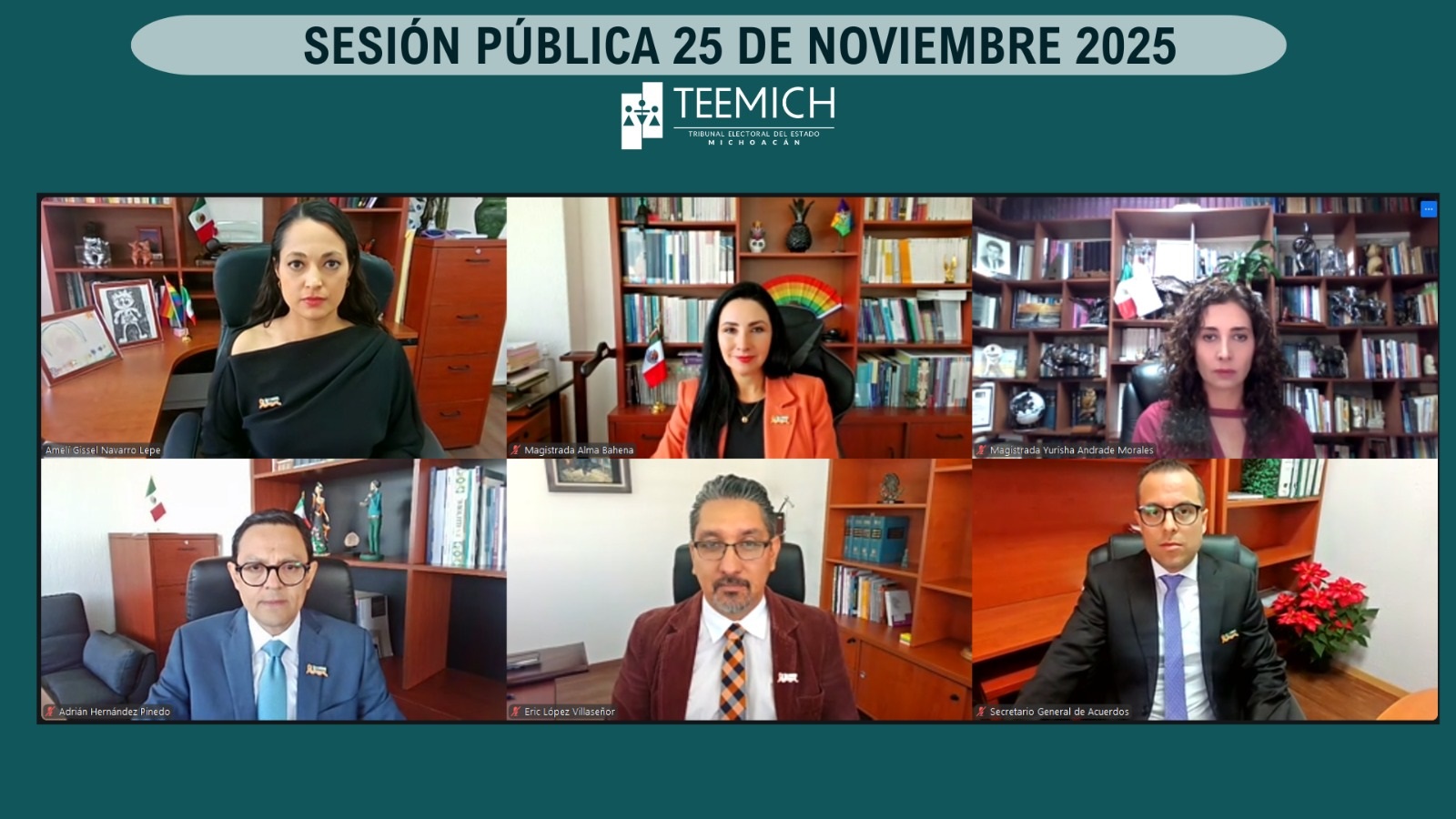 TEEMICH RESOLVIÓ CUATRO MEDIOS DE IMPUGNACIÓN