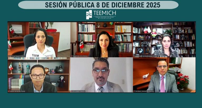 TEEMICH resuelve juicio ciudadano de catedrático de la UMSNH.