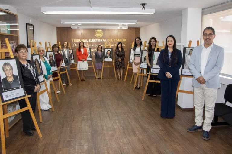 INAUGURA PLENO DEL TEEM EXPOSICIÓN FOTOGRÁFICA DE MUJERES MAGISTRADAS
