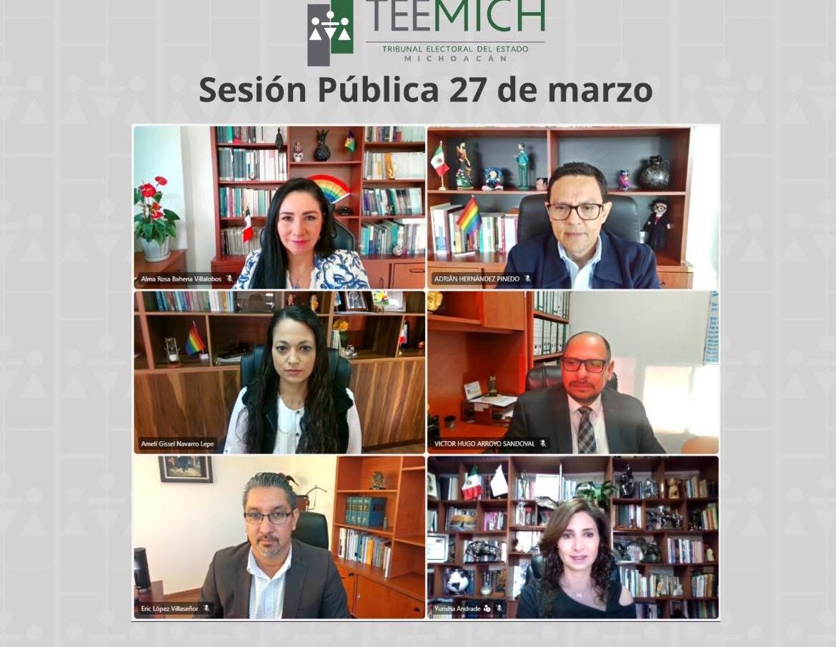 TEEM resuelve diversos medios de impugnación y un procedimiento especial sancionador en materia de violencia política contra las mujeres por razón de género.