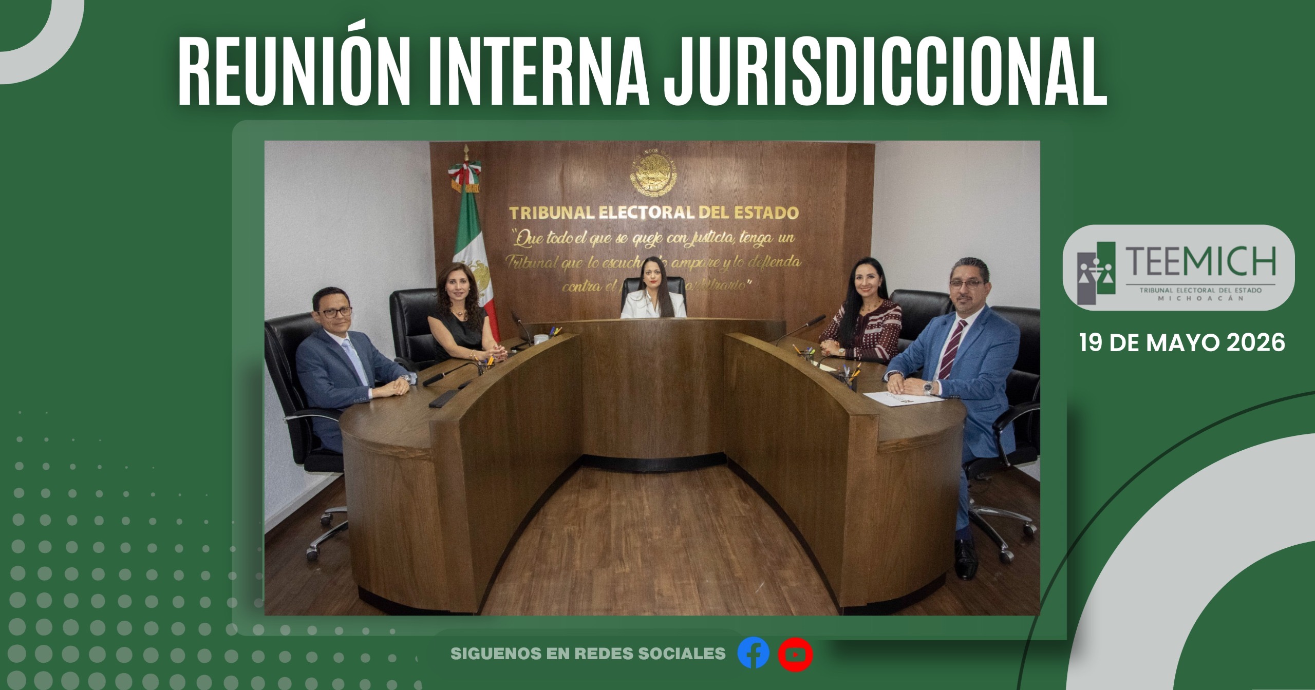 Reunión Interna Jurisdiccional.