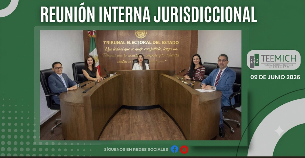 PLENO DEL TEEM APRUEBA ACUERDOS SOBRE CUMPLIMIENTO DE SENTENCIA Y SOLICITUD DE MEDIDAS DE PROTECCIÓN.