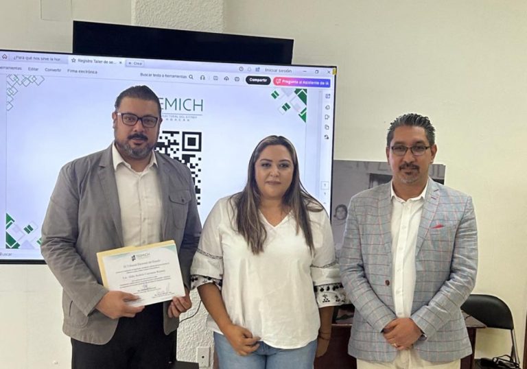 Capacita Magdo. Eric López Villaseñor al PRDM