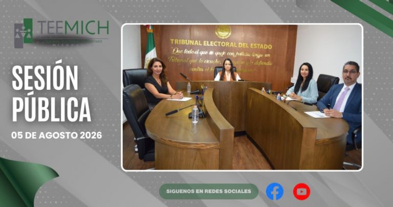 El Tribunal Electoral resuelve tres juicios de la ciudadanía y un recurso de apelación.     