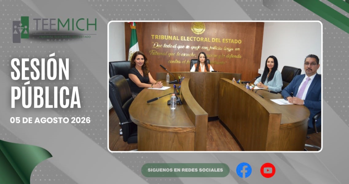 El Tribunal Electoral resuelve tres juicios de la ciudadanía y un recurso de apelación.     