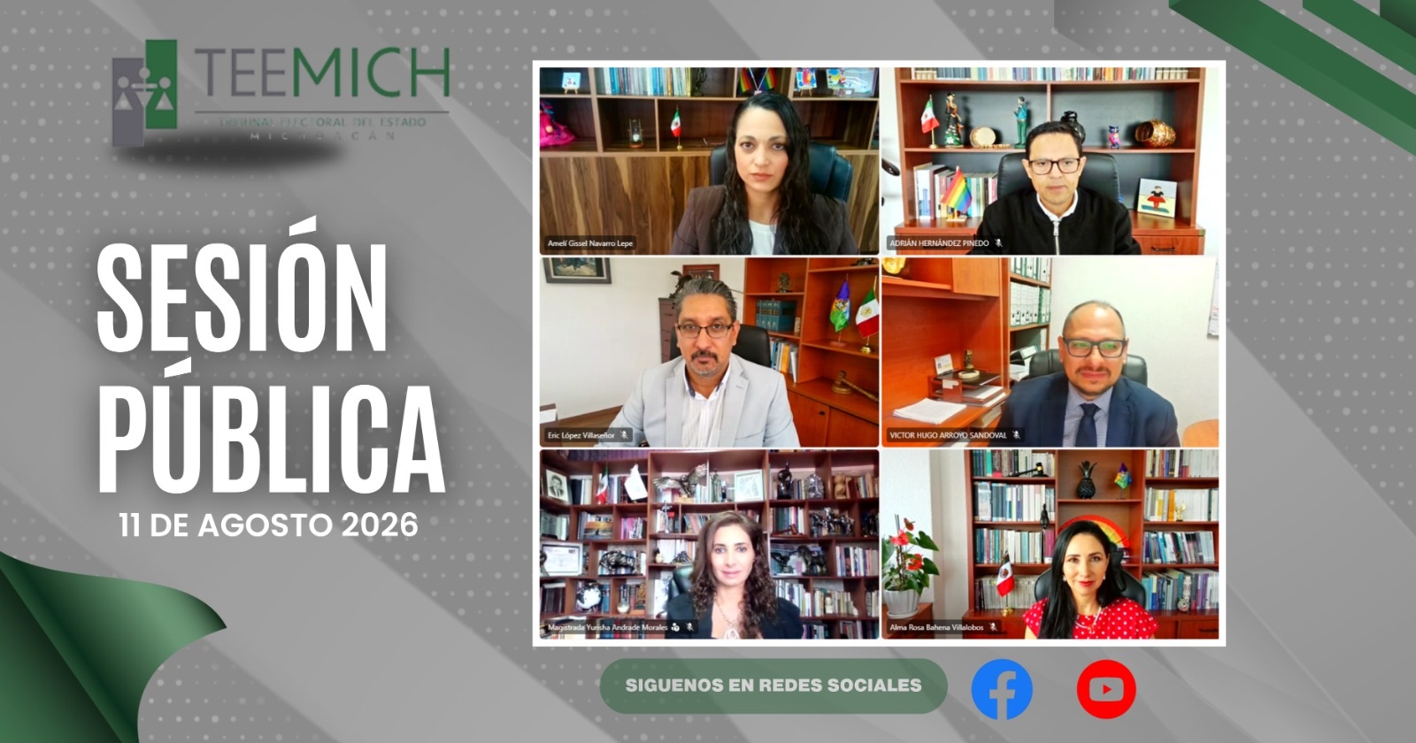 El Pleno del TEEM garantiza el derecho de una regidora a participar en el informe de gobierno municipal.